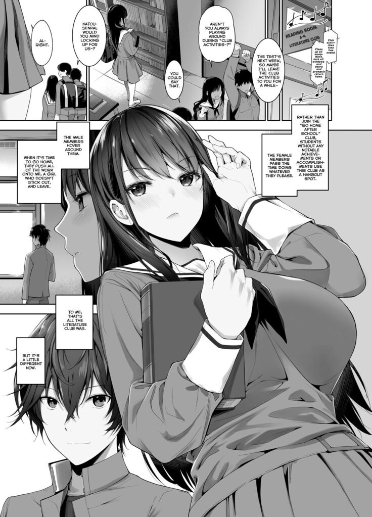 Boku to Rina Senpai no Himitsu no Bukatsudou ~Mysterious na Senpai ga Hatsujou Shite H ni Muchuu ni Naru Hanashi~