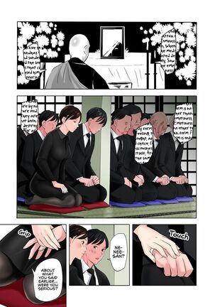 Mofuku Miboujin no Erohon desu | This is a Fap Book ft. a widow in her mourning dress Page #13