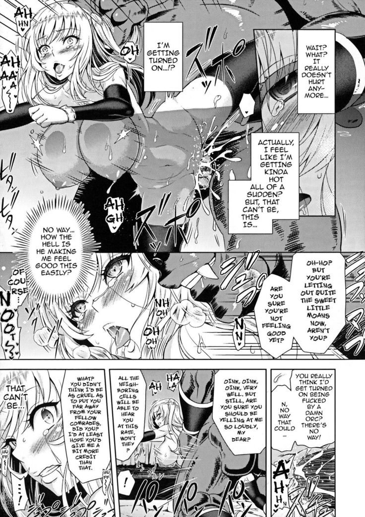 Erona ~Orc no Inmon ni Okasareta Onna Kishi no Matsuro~ | Erona ~The Fall of a Beautiful Knight Cursed with the Lewd Mark of an Orc~ Ch. 1-2