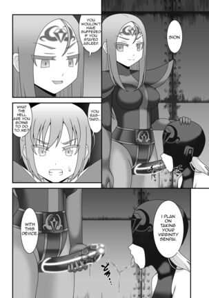 Teisou Sentai Virginal Colors Ch.3 | Chastity Sentai Chaste Colors Ch. 3 Page #15
