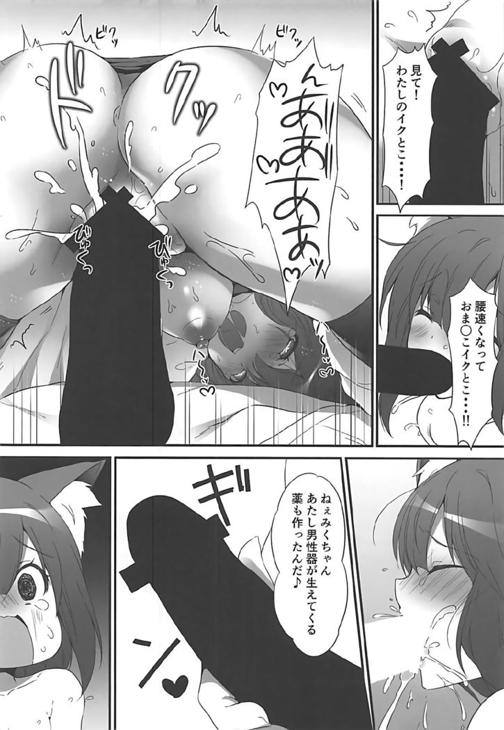 Shiki-chan no Kusuri de Miku-nyan Neko-ka Keikaku