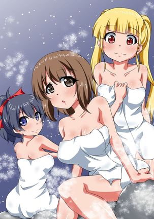 Shibire Onna-tachi wo Yaritai Houdai! Soku Nakadashi Harem Page #24