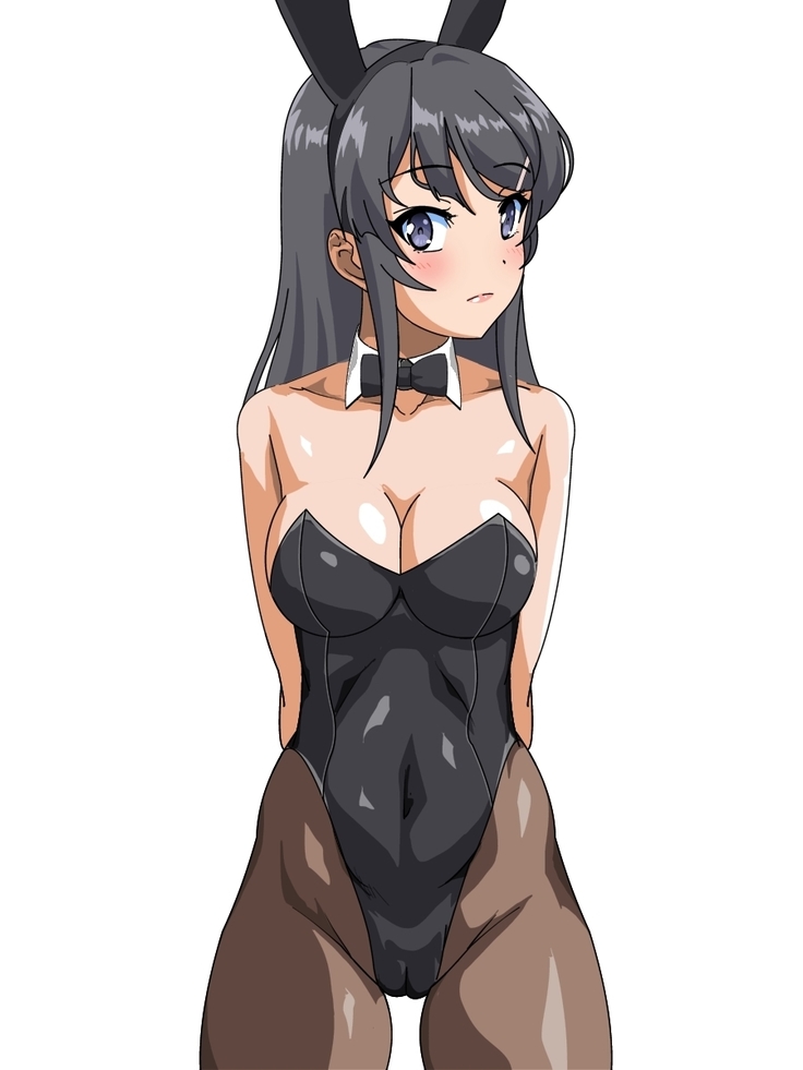 バニーガール先輩とラブラブHするCG集