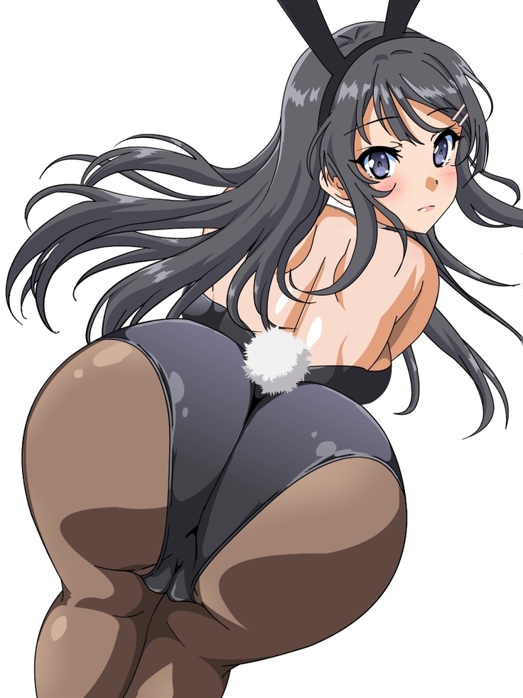 バニーガール先輩とラブラブHするCG集