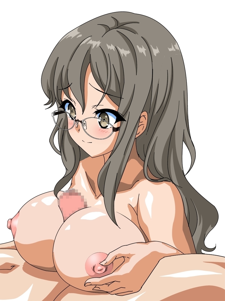 バニーガール先輩とラブラブHするCG集