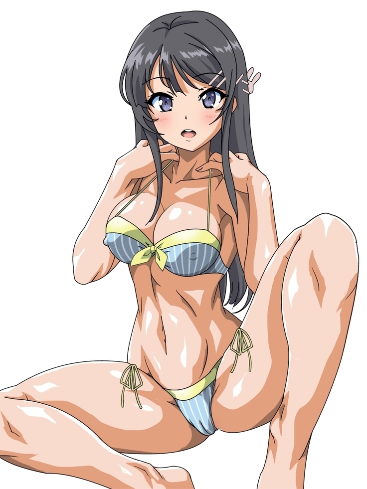 バニーガール先輩とラブラブHするCG集