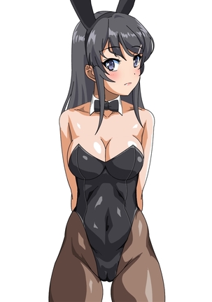 バニーガール先輩とラブラブHするCG集 Page #378