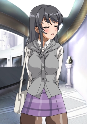 バニーガール先輩とラブラブHするCG集 Page #350