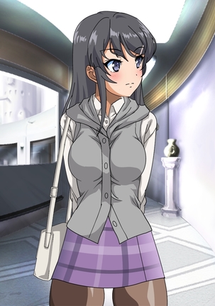 バニーガール先輩とラブラブHするCG集 Page #349