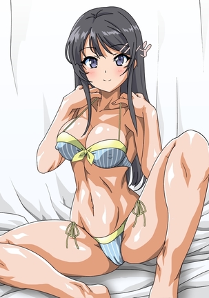 バニーガール先輩とラブラブHするCG集 Page #218