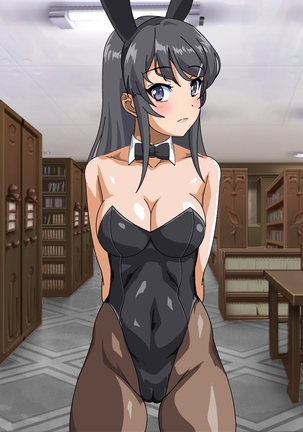 バニーガール先輩とラブラブHするCG集 Page #191
