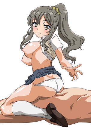 バニーガール先輩とラブラブHするCG集 Page #416