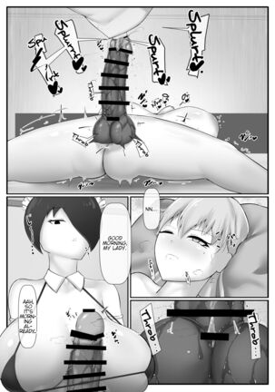 Futa Ojou-sama no Asadachi o Muhyoujou Maid ga Sei Shori Suru Manga Page #6