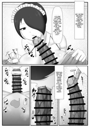 Futa Ojou-sama no Asadachi o Muhyoujou Maid ga Sei Shori Suru Manga