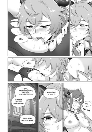 Ecchi desu yo Keqing-san! | You're So Lewd, Lady Keqing! Page #23