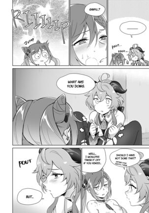 Ecchi desu yo Keqing-san! | You're So Lewd, Lady Keqing! Page #17