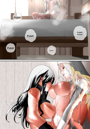 [Nikumansho] FutaRaid Zeroshiki - Kuro Gal VS Shiro Gal | FutaRaid Zeroshiki - The Girl In Black vs The Girl In White (Final Fantasy XIV) [English] {Doujins.com} Page #20