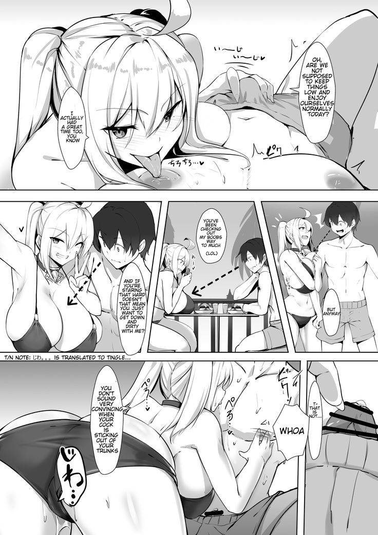 Bakunyuu Gal to Umi H Shitee!!