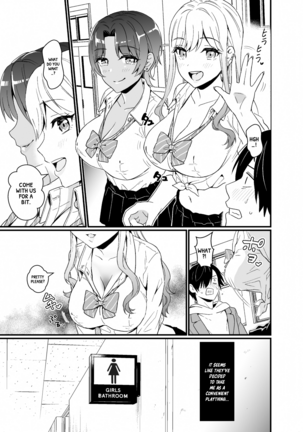 Gal ni Houkago Oppai Sawatte ku? te Sasowareru Hanashi | That Time Gyarus Asked Me to Grope their Tits After Class Page #17