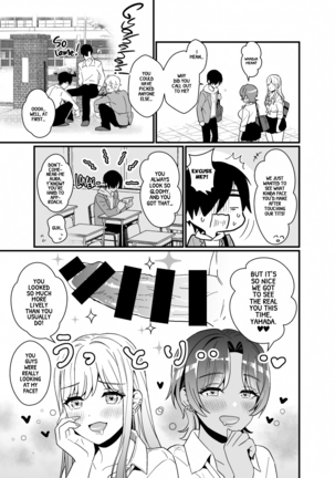 Gal ni Houkago Oppai Sawatte ku? te Sasowareru Hanashi | That Time Gyarus Asked Me to Grope their Tits After Class Page #41