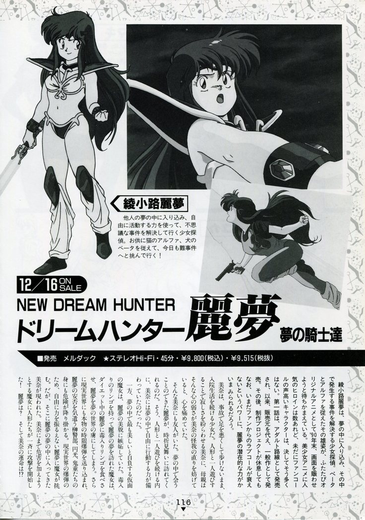 Bishoujo Anime Daizenshuu - Adult Animation Video Catalog 1991