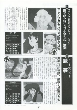 Bishoujo Anime Daizenshuu - Adult Animation Video Catalog 1991 Page #74