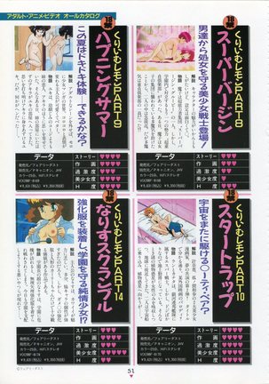 Bishoujo Anime Daizenshuu - Adult Animation Video Catalog 1991 Page #47