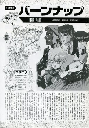 Bishoujo Anime Daizenshuu - Adult Animation Video Catalog 1991 Page #110