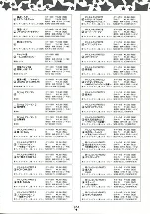Bishoujo Anime Daizenshuu - Adult Animation Video Catalog 1991 Page #130