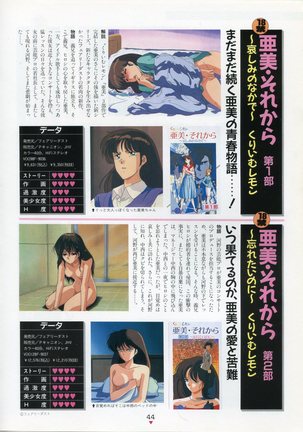 Bishoujo Anime Daizenshuu - Adult Animation Video Catalog 1991 - Page 40