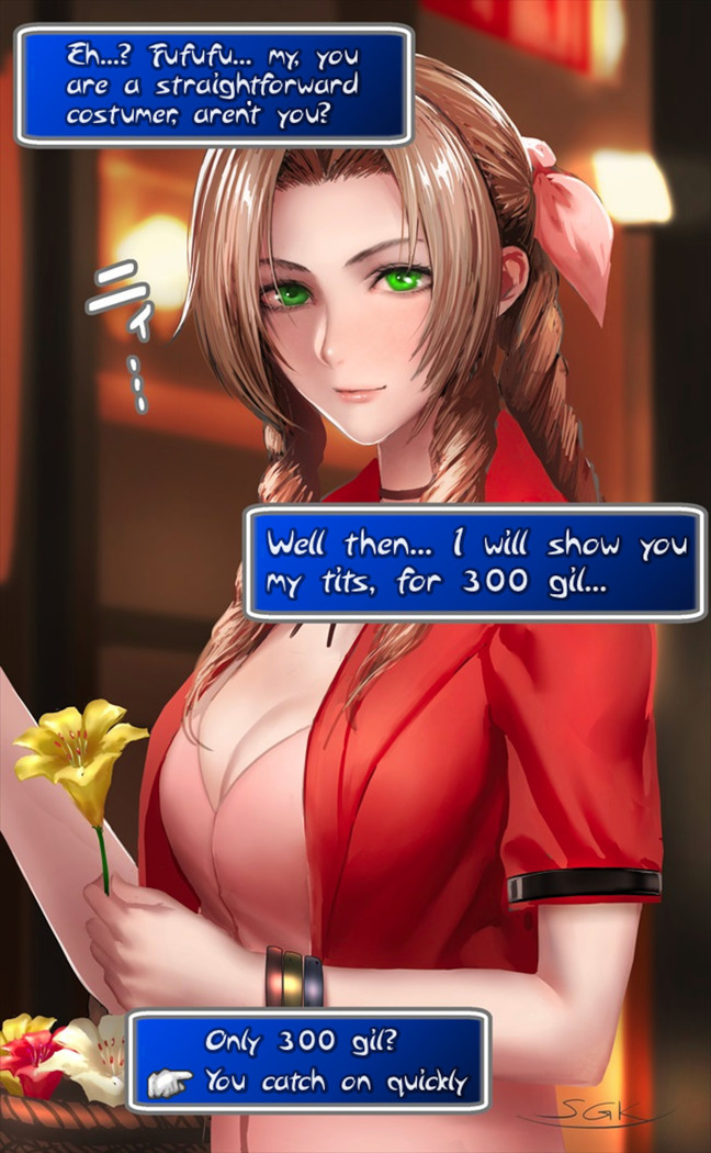 Cloud meets Aerith