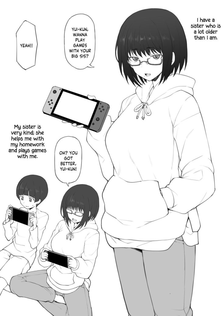 Daisuki na Onee-chan ni Karita Pasocon no Naka ni... | On the Laptop My Beloved Big Sister Lent Me…