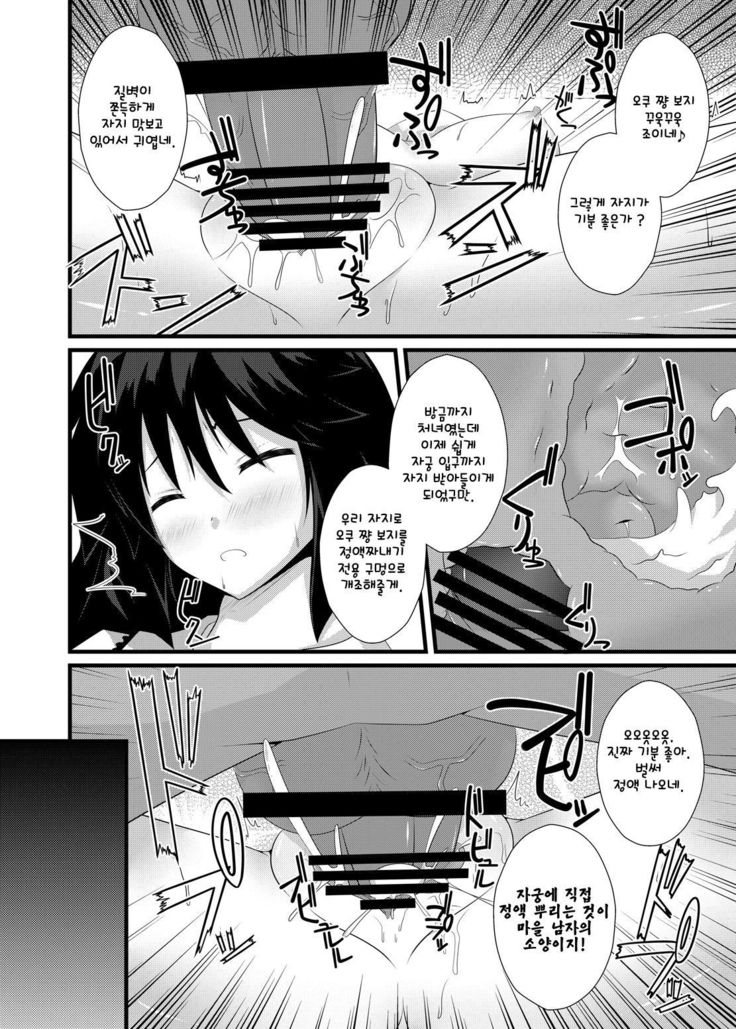 Okuu-chan to Seiteki ni Fusion Shitai!! | 오쿠 쨩이랑 성적으로 핵융합하고 싶어!!