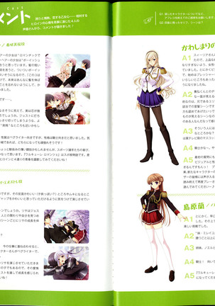 Walkure Romanze Visual Fanbook Page #100