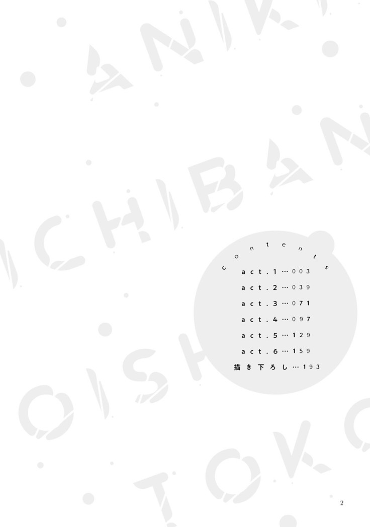 Aniki no ichiban Oishii Tokoro | 老哥最可口的部位 act.1
