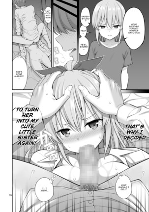 Imouto Saimin Kaihatsu "Karada ga Ugokanai!!" | Little Sister Hypno Development "I Can't Move My Body!!" Page #35