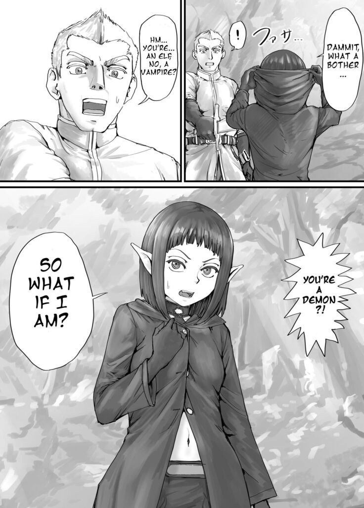 魔族ちゃん漫画1 （English Version）