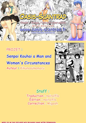 Senpai Kouhai a Man and Woman's Circunstances Page #19