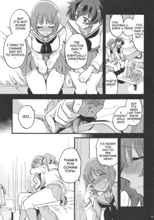 (C95) [Sonotaozey (Yukataro)] Nishizumi-dono ni Haete Shimatte mo Aishite Orimasu! | I will still love Nishizumi-dono Even If She Grew One! (Girls und Panzer) [English] - Page 7