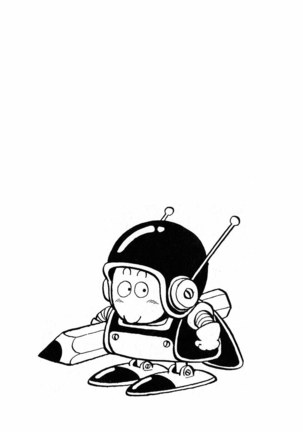 Akira Toriyama's HETAPPI Manga laboratory Page #129
