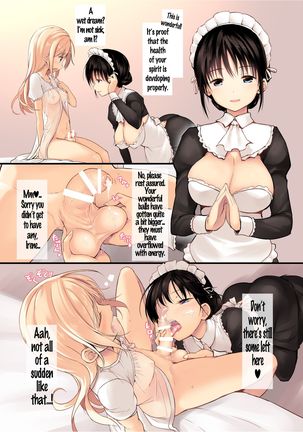 Futanari Maid-san Asa Milk