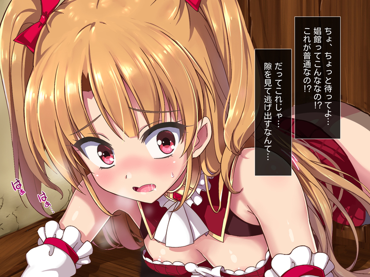 進撃のオーク外伝-魔導士ちゃんの壁尻娼館冒険記