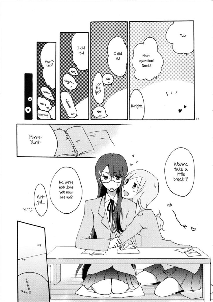 Yuri to Issho ni Obenkyou. | Studying Together with Yuri.