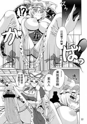 Yukari Ougi Innyuu Kekkai -Honey Bump Touhou Soushuuhen- Page #77