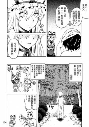 Yukari Ougi Innyuu Kekkai -Honey Bump Touhou Soushuuhen- - Page 133