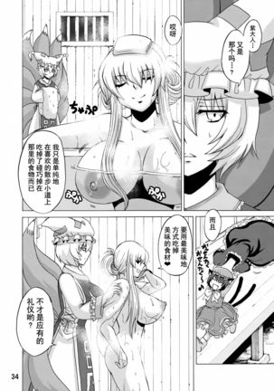 Yukari Ougi Innyuu Kekkai -Honey Bump Touhou Soushuuhen- Page #34