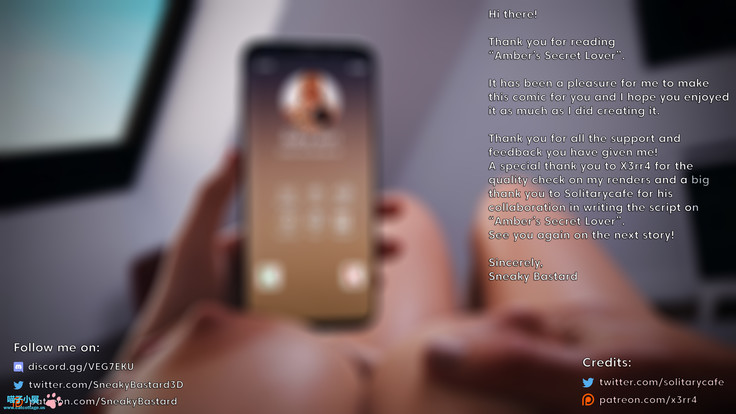 - Amber's Secret Lover 安布尔的秘密情人【喵子汉化组】
