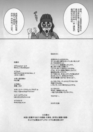 NIPPON NYAN NYAN BALL Z (Dragon Ball Z)[Chinese]【不可视汉化】 - Page 17