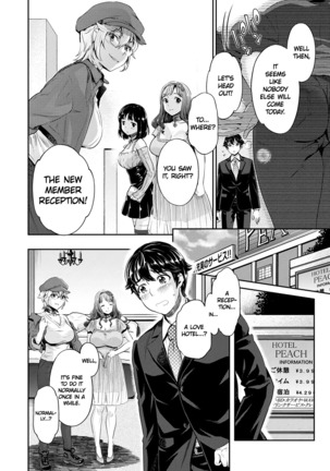 Ishoku Bitch to YariCir Seikatsu Ch. 1-4 | The Fuck Club's Different Hues of Hoe Ch. 1-4 Page #14