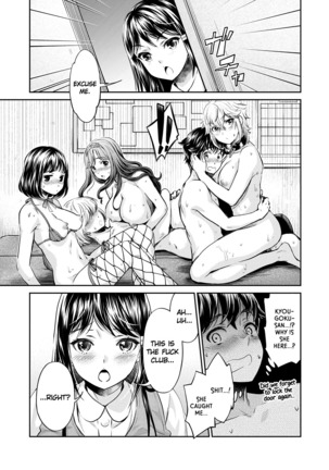 Ishoku Bitch to YariCir Seikatsu Ch. 1-4 | The Fuck Club's Different Hues of Hoe Ch. 1-4 - Page 61